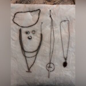 Assorted Silver Jewelry